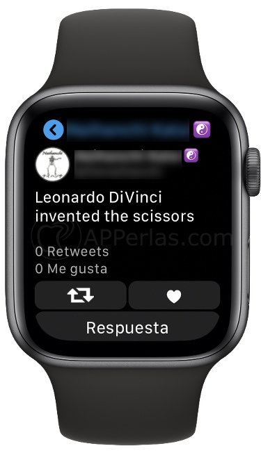 Interactua con los tweets desde tu Apple Watch Interactua con los tweets desde tu Apple Watch