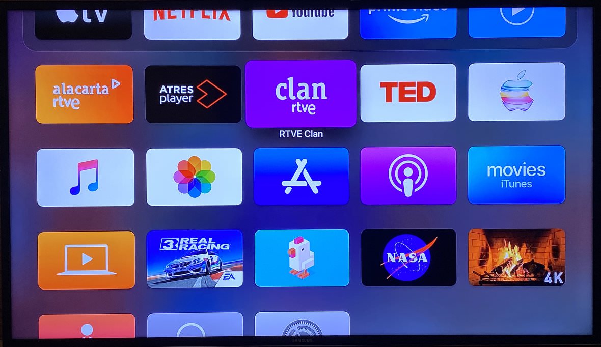 Las Apps que tenemos instaladas en el Apple TV Las Apps que tenemos instaladas en el Apple TV
