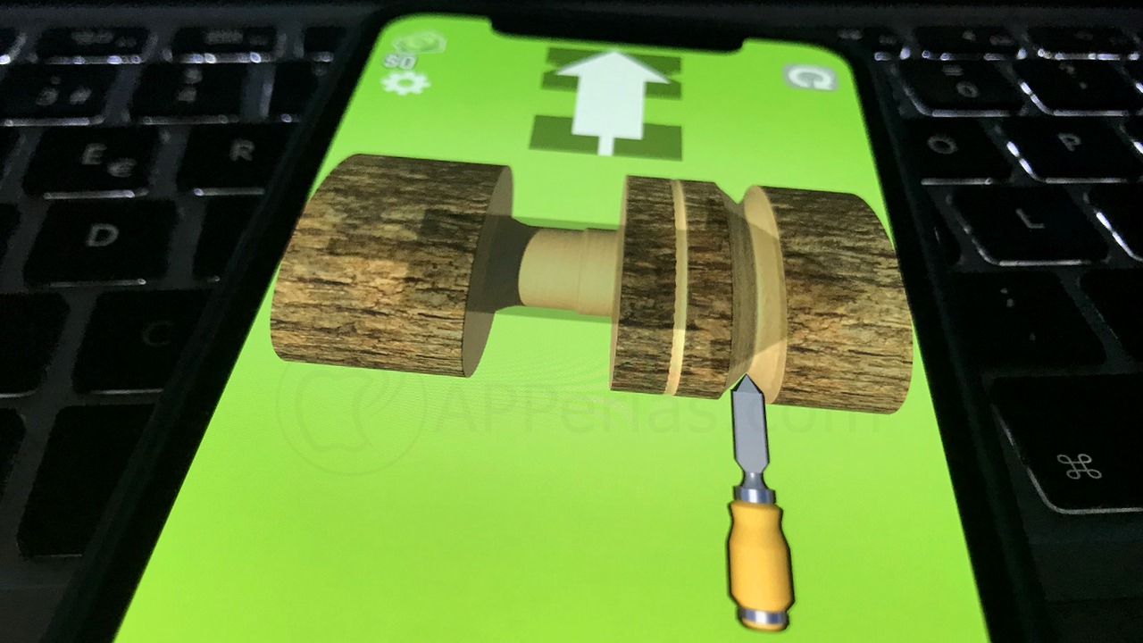 Juego de tornear madera para iPhone y iPad