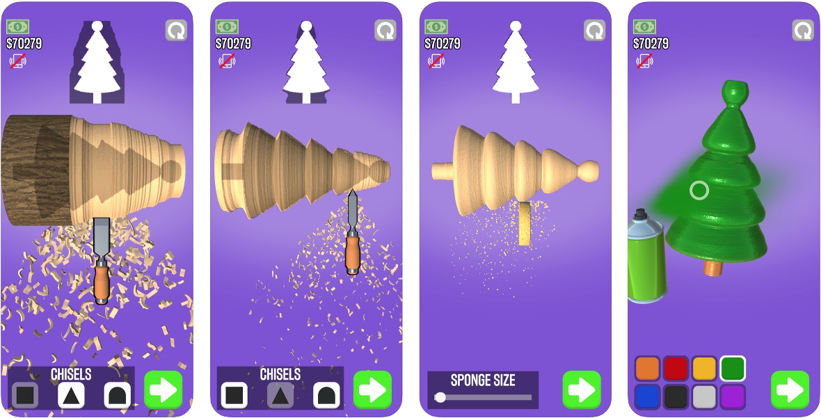 Capturas de Woodturning 3D