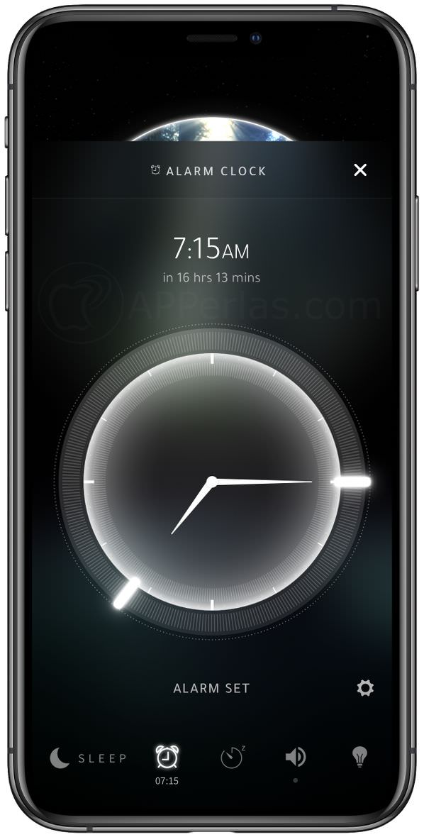 Alarma configurada