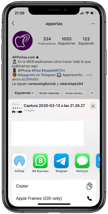 mantener compartir las capturas de pantalla 1