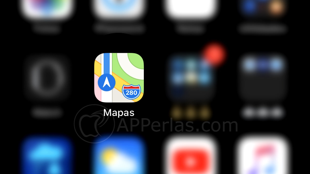 Cómo quitar el punto azul de los mapas de Apple Cómo quitar el punto azul de los mapas de Apple