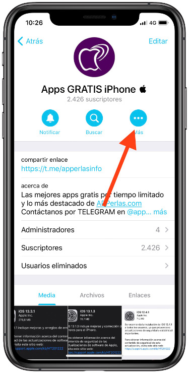 estadísticas de tu canal de Telegram 1