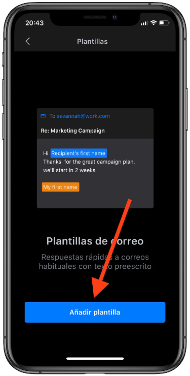 crear plantillas en Spark 2