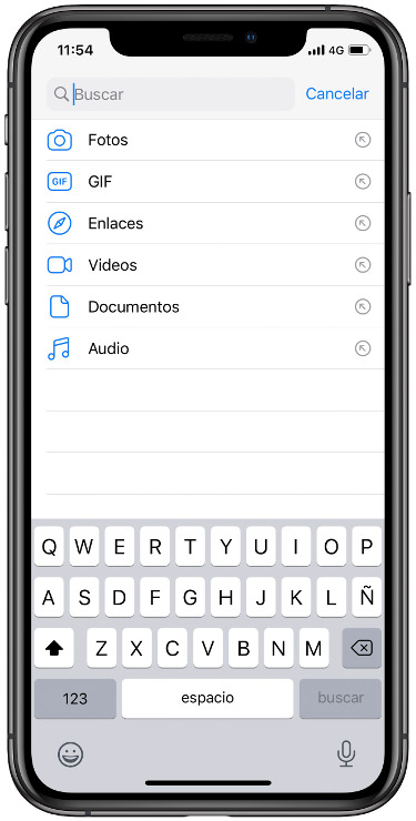 archivos buscar fotos en WhatsApp 1