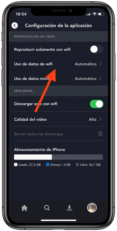 wifi bajar la calidad de Disney 1