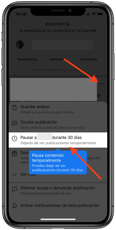 icono silenciar usuarios en Facebook 1