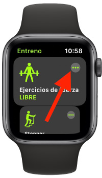 tiempo a los entrenos 1