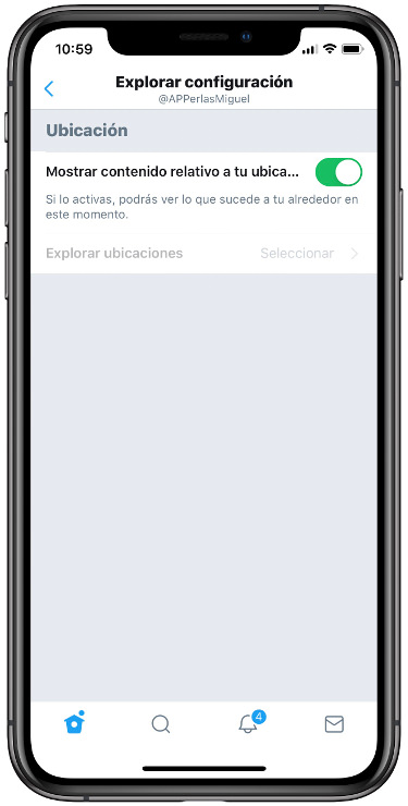 activar contenido de Twitter 2