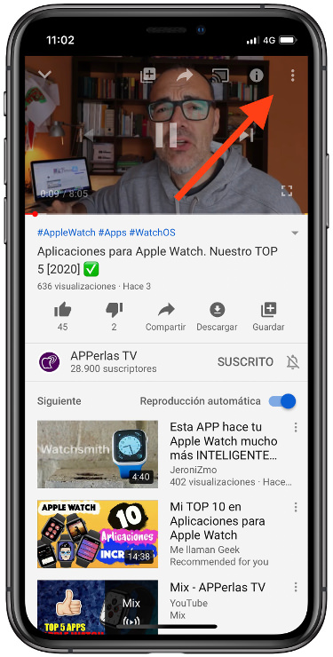 icono mejorar la calidad de YouTube 1