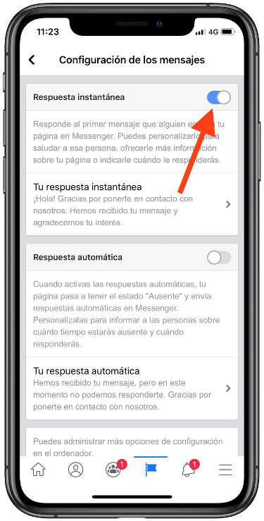 respuesta respuesta instantánea 2