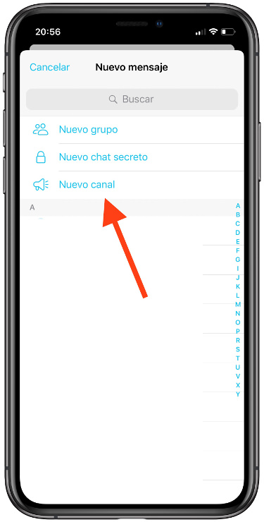 listas de difusión en Telegram 1