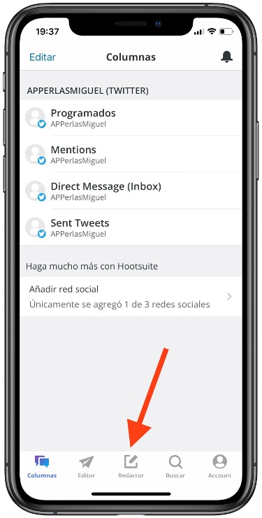 app Twitter for iPhone 1