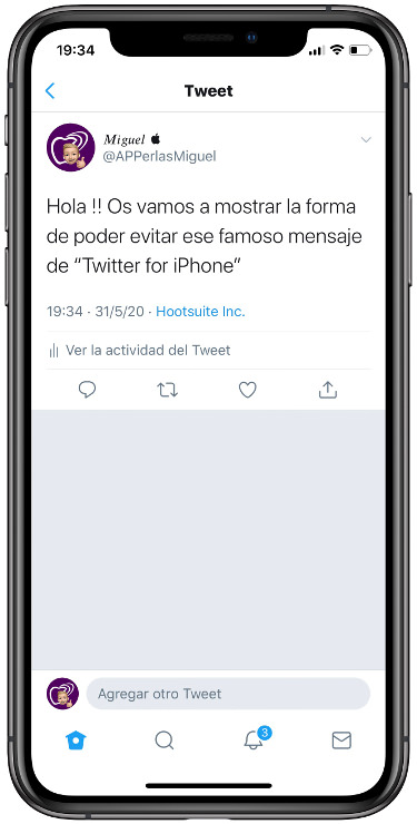 tweet Twitter for iPhone 2