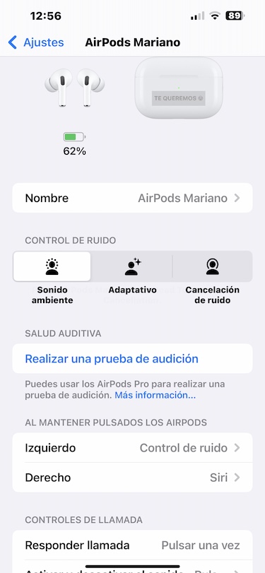 Configurar los AirPods Configurar los AirPods
