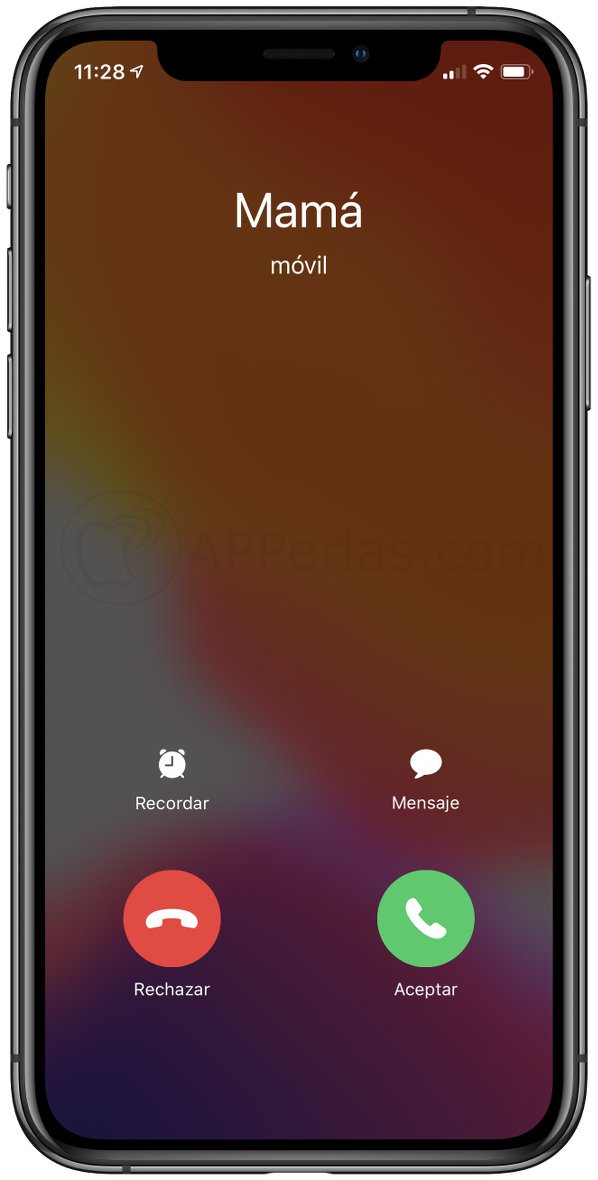 Simular llamadas en iPhone Simular llamadas en iPhone