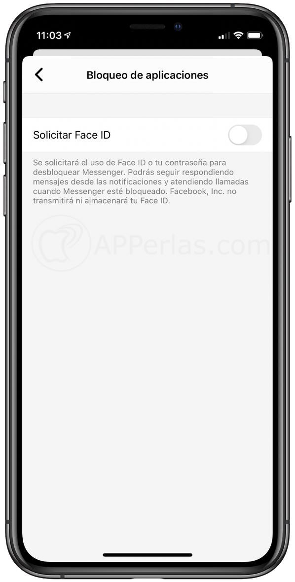 Activa esta opción de Messenger Activa esta opción de Messenger