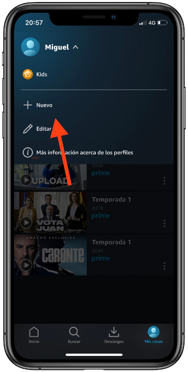 nuevo perfiles en Amazon Prime Video 1