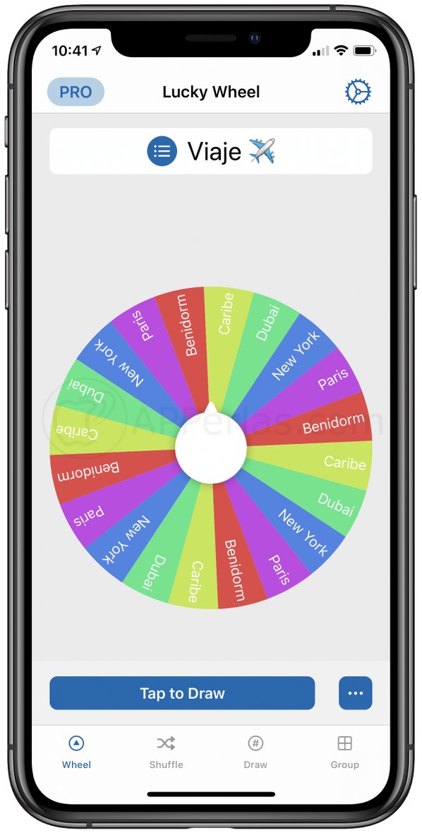 App para decidir entre múltiples variables App para decidir entre múltiples variables