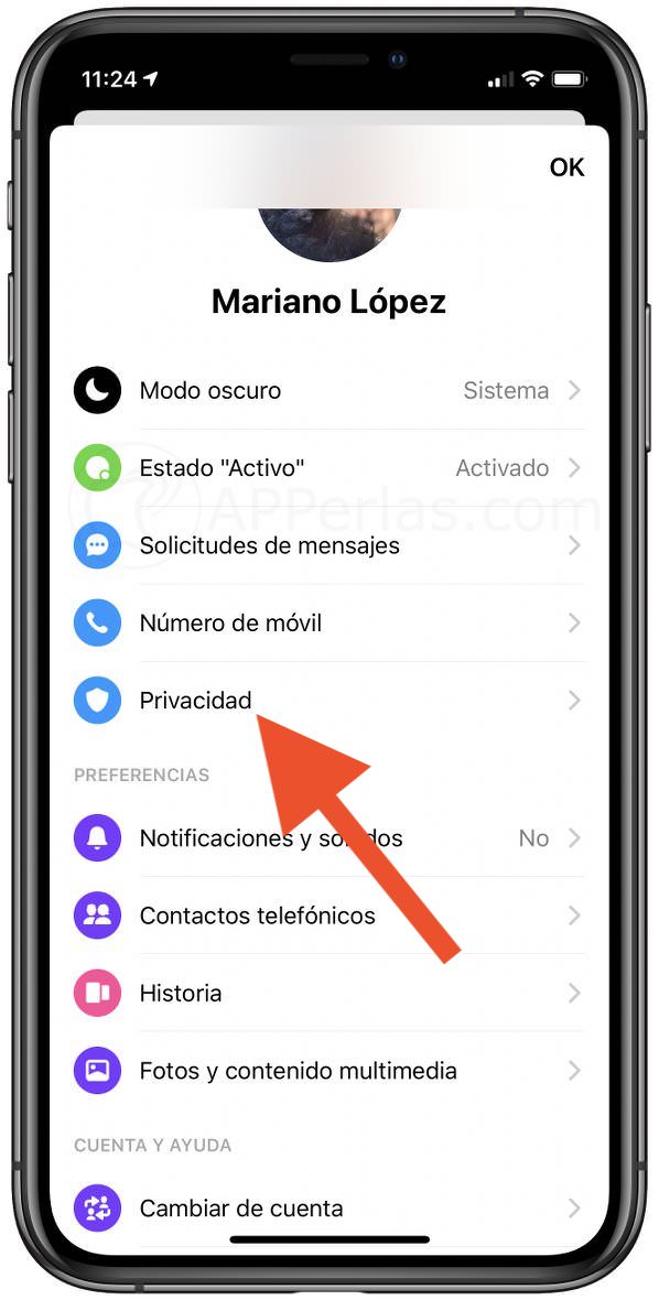 Privacidad en Facebook Messenger Privacidad en Facebook Messenger