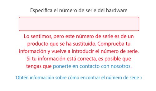 Producto que se ha sustituido Producto que se ha sustituido