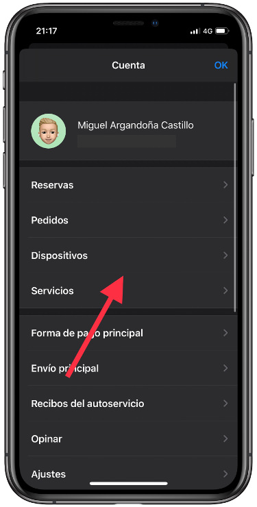 pestaña cuanto te paga Apple 1