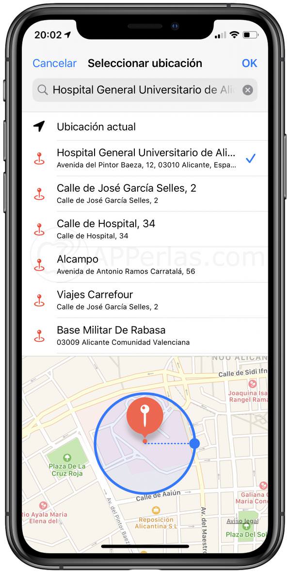 Configura la ubicación que usarás Configura la ubicación que usarás