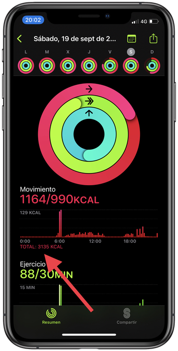calorías quemadas 1