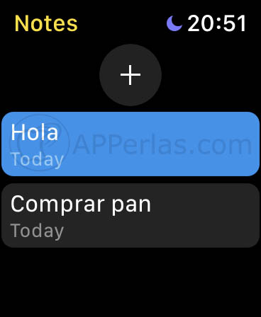 app de notas para el Apple Watch watch notes 4 app de notas para el Apple Watch watch notes 4