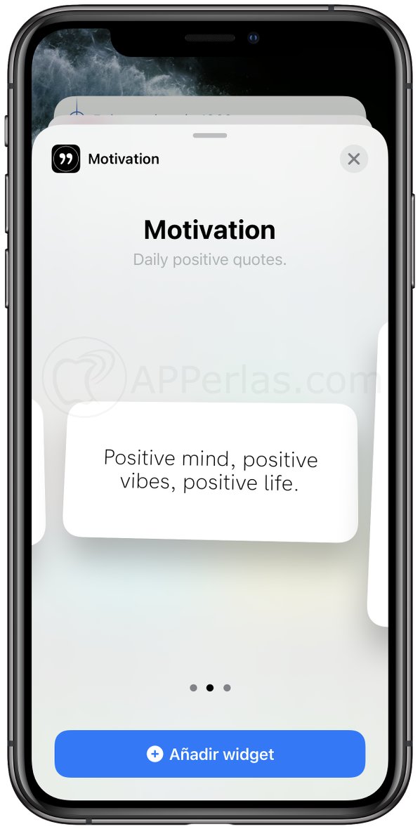Widgets de motivación Widgets de motivación
