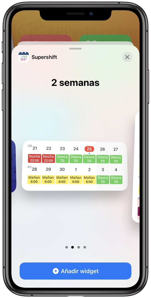 Supershift otra de las apps con Widgets para iPhone Supershift otra de las apps con Widgets para iPhone