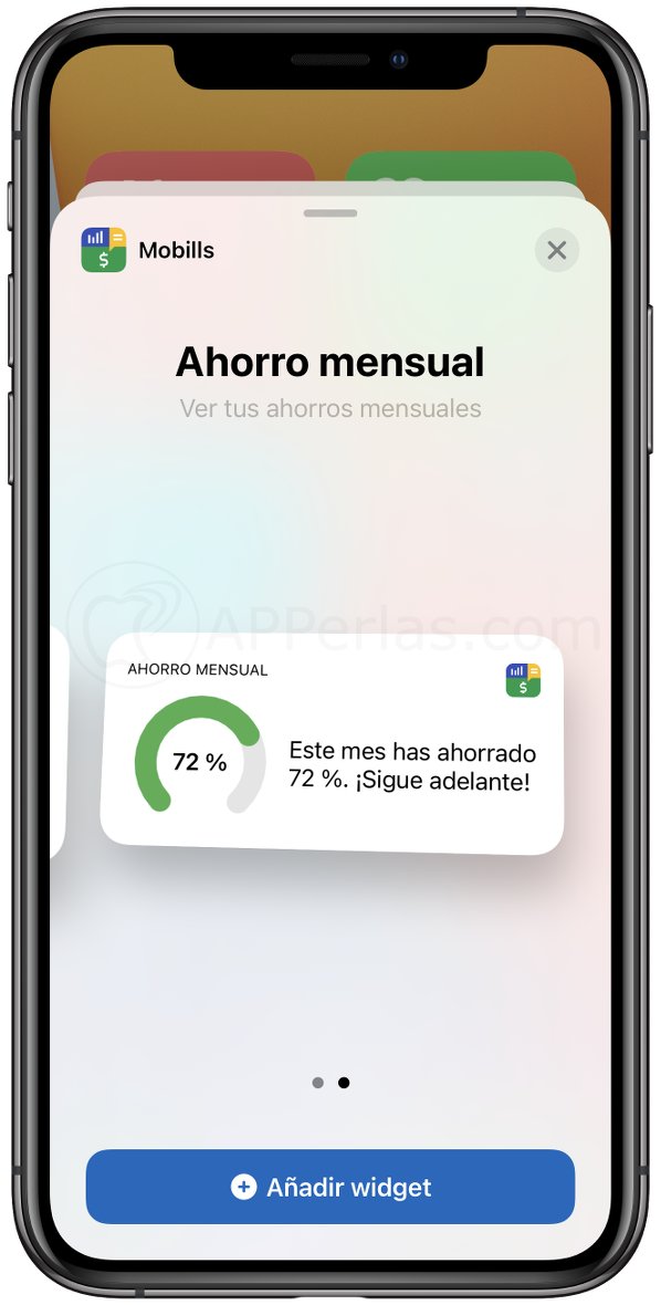 Widget de Mobills Widget de Mobills