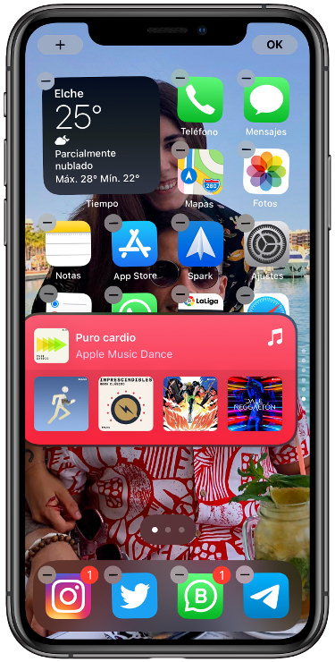 colocar añadir widgets 2