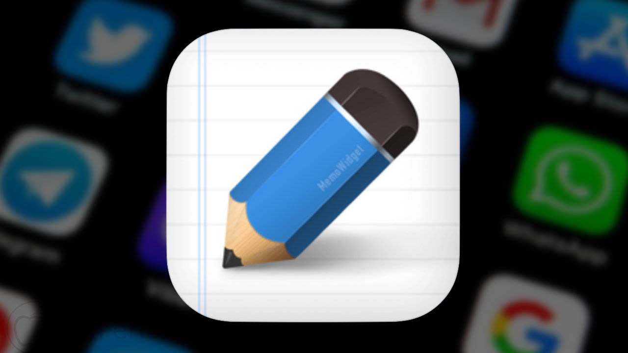 widgets de notas ios 14 iphone ipad memowidget 1