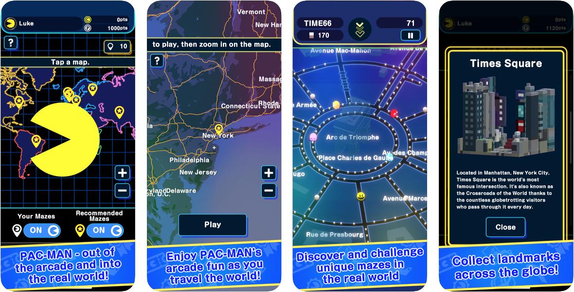 Captura del juego del comecocos Captura del juego del comecocos