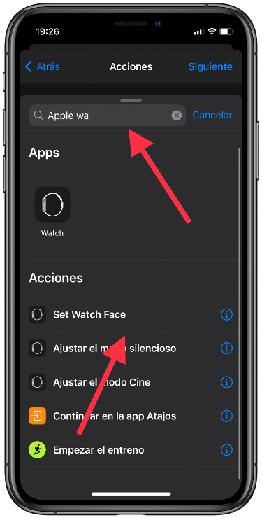 buscar esferas del Apple Watch automáticamente 2