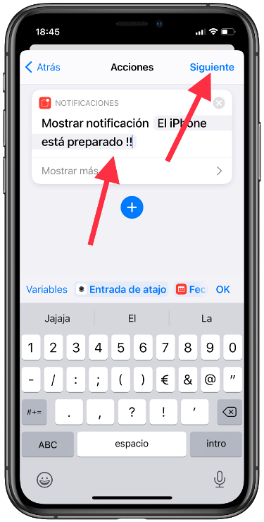texto iPhone esté cargado 4