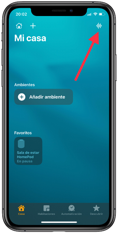 intercomunicador del HomePod1