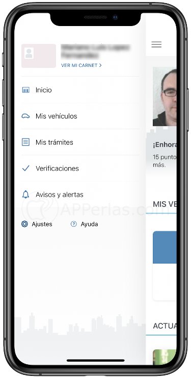 Menú miDGT Menú miDGT