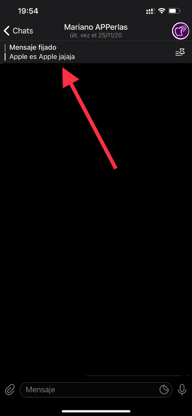 fijar varios mensajes en Telegram 2