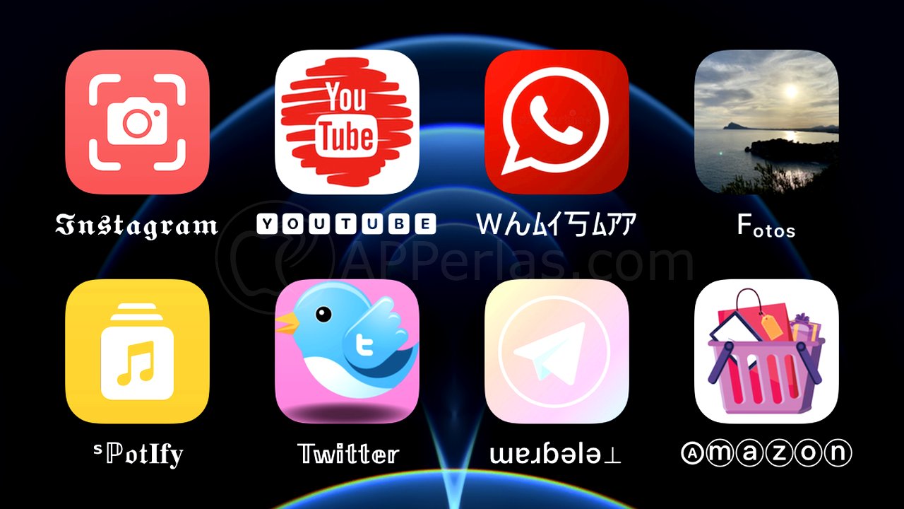Cambia el tipo de letra de las apps en iOS Cambia el tipo de letra de las apps en iOS