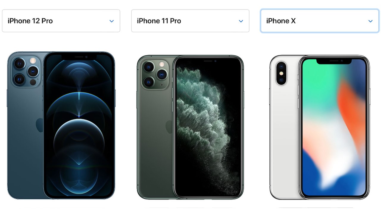Comparar un iPhone con otros iPhone Comparar un iPhone con otros iPhone