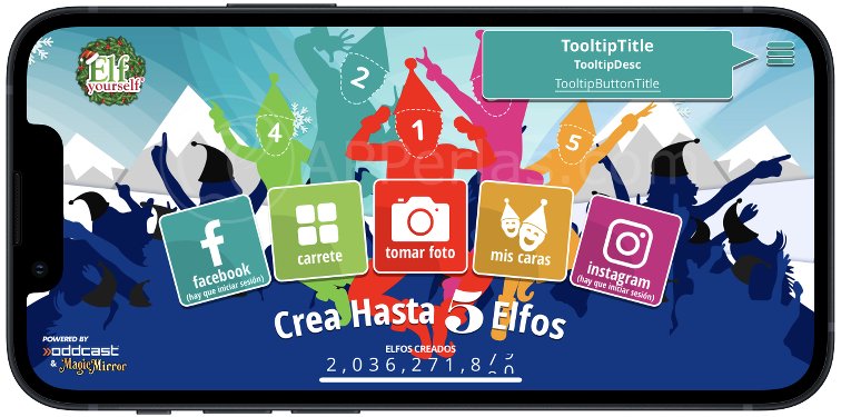 Menú principal de ELFYourself