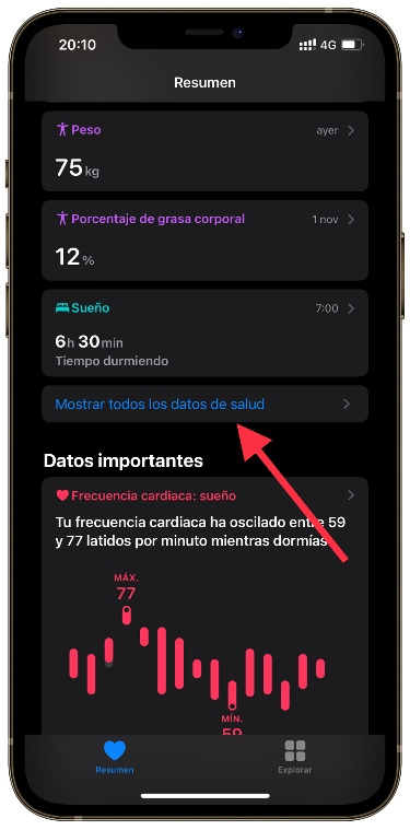 ver más longitud de los pasos 1