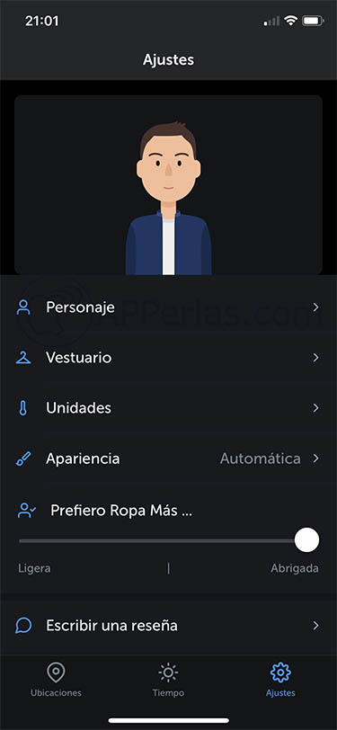 weather fit app del tiempo iphone ipad 3