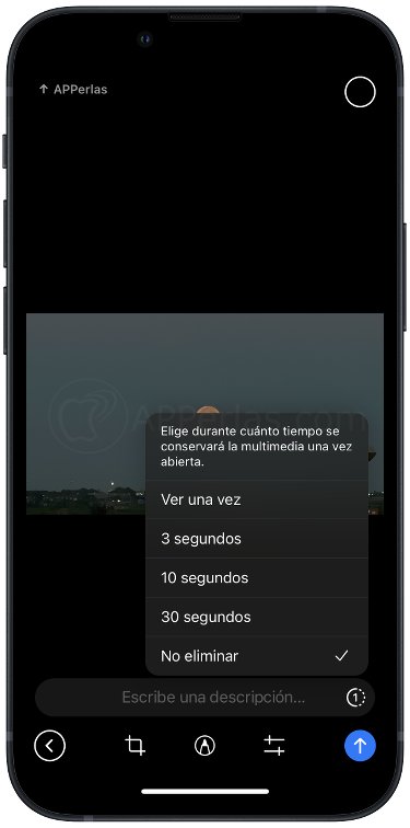 Elige el tiempo de autodestrucción Elige el tiempo de autodestrucción