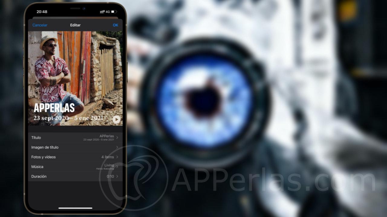 crear un álbum de recuerdos