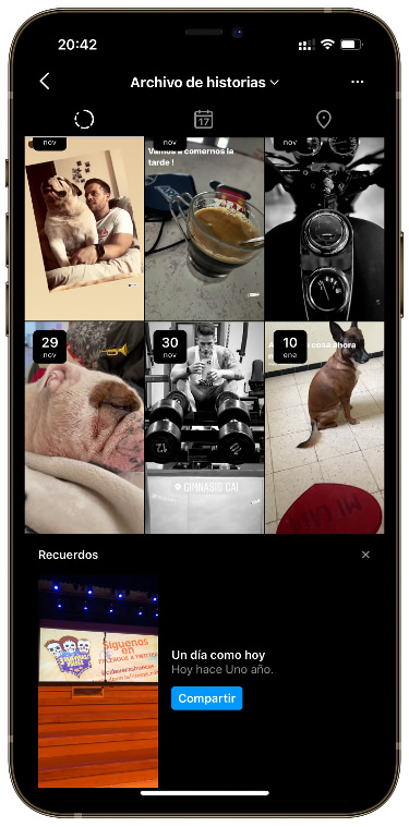 fotos todas las historias de Instagram 2
