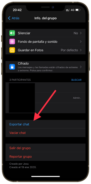 exportar de WhatsApp a Telegram 1